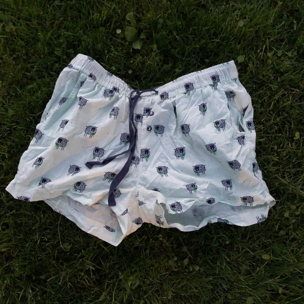 🌻SHEEP PAJAMA SHORTS🌻